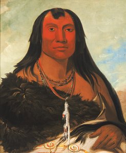 Cháh-ee-chópes, Vier Wölfe, ein Trauernder Häuptling