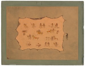 Faksimile des Gewandes von Mah-to-toh-pa - Mandan