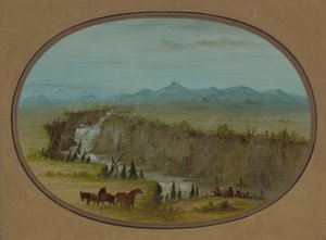 Wasserfälle des Snake River, 1855-1869
