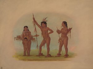 Vier Mura-Indianer, 1854-1869