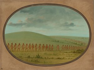 Indianerreihe - Iowa, 1861-1869
