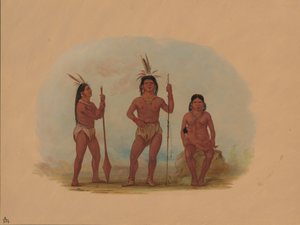 Klahoquaht-Häuptling, seine Frau und Sohn
