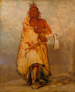 Le-sháw-loo-láh-le-hoo, Großer Elch, Häuptling der Skidi (Wolf) Pawnee