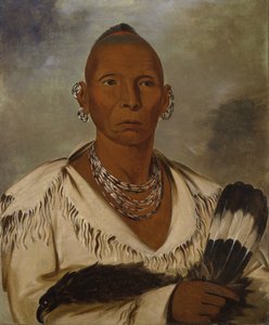 Múk-a-tah-mish-o-káh-kaik, Black Hawk, prominenter Sac-Häuptling
