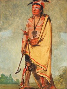 No-ak-chóo-she-kaw, Der die Büsche bricht, 1828