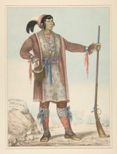 Osceola (Indianerhäuptling) von George Catlin