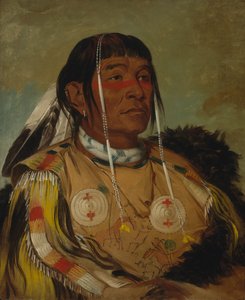 Sha-có-pay, Der Sechste, Häuptling der Plains Ojibwa, 1832