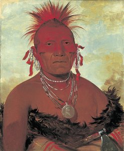 Shón-ka-ki-he-ga, Pferdehäuptling, Großhäuptling der Pawnee