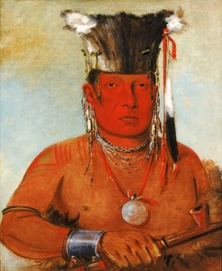 Sháw-da-mon-née, Da geht er, ein Tapferer, 1832