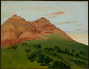 Ansicht im Grand Detour, 1900 Meilen über St. Louis von George Catlin