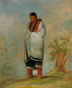 Wa-quóth-e-qua, Die Frau des Bocks, Frau des Wals, 1835.