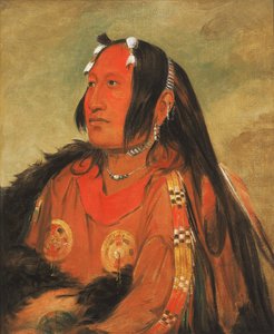 Wi-jún-jon, Taubenei-Kopf (Das Licht), ein angesehener junger Krieger