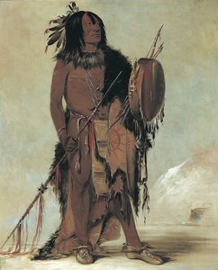 Wún-nes-tou, Weißer Büffel, ein alter Medizinmann, 1832