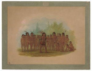 Zurumati-Indianer von George Catlin
