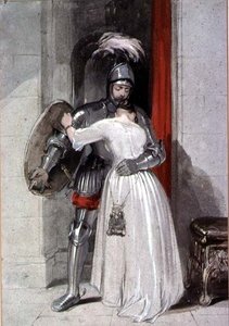 Dame und Ritter von George Cattermole