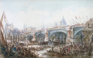 Eröffnung der Blackfriars-Brücke, London, 1869