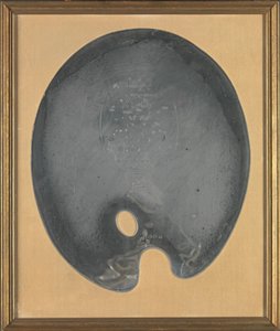 George III Irisches Silber: George Chinnery Palette, präsentiert dem Künstler von den Künstlern von Dublin, 27. Juli 1801 von George Chinnery