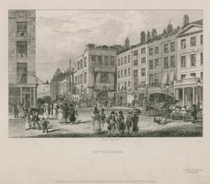 Exeter Change von George Cooke