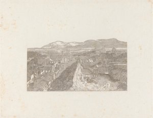 Das Forum Romanum vom Turm des Kapitols von George Cooke