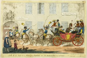Ein R-Y-L-Besuch in einer fremden Hauptstadt von George Cruikshank