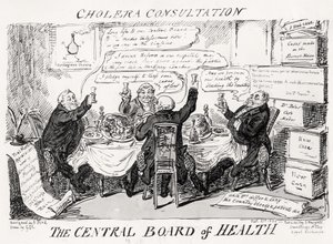 Cholera-Beratung beim Zentralen Gesundheitsamt, veröffentlicht am 27. Februar 1832