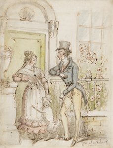Werbung, ca. 1835