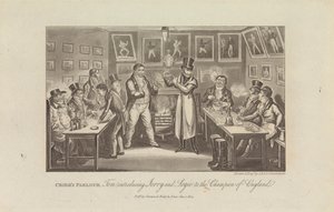 Cribbs Salon von George Cruikshank