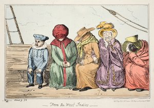 Aus den Westindischen Inseln, veröffentlicht 1835