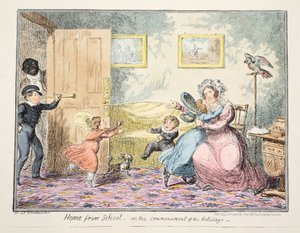 Nach der Schule oder der Beginn der Ferien, veröffentlicht 1835