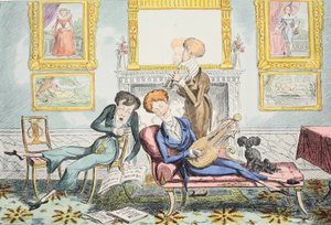 Kolibris oder Ein Dandy-Trio, veröffentlicht 1835