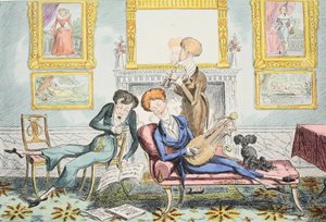Kolibris oder Ein Dandy-Trio, veröffentlicht 1835