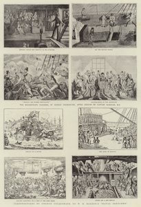 Humorvolle Kunst auf der Royal Naval Exhibition