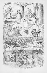 Illustration für The Pentamerone von George Cruikshank von George Cruikshank