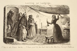 Auf der Suche nach einer Unterkunft, veröffentlicht 1851