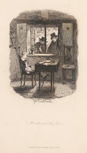 Mönche und der Jude von George Cruikshank