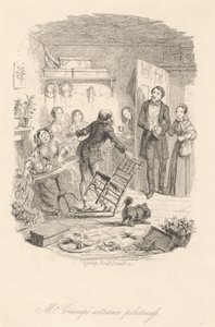 Mr. Crumps extreme Höflichkeit von George Cruikshank
