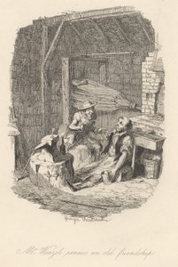 Mr. Weazel erneuert eine alte Freundschaft von George Cruikshank