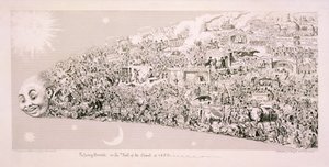 Ereignisse oder der Schweif des Kometen von 1853 von George Cruikshank