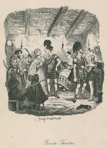 Private Theater von George Cruikshank