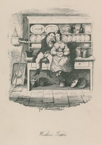 Szene aus dem Londoner Leben: Watkins Tottles