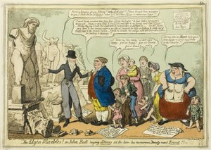 Die Elgin-Marmore von George Cruikshank