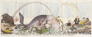Der Prinz der Wale oder Der Fischer vor Anker von George Cruikshank