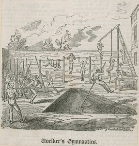 Woelkers Gymnastik von George Cruikshank