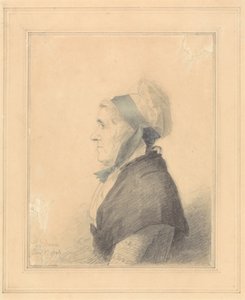 Porträt einer älteren Dame von George Dance