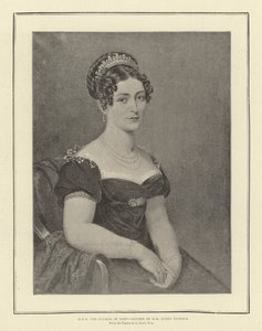 Ihre Königliche Hoheit die Herzogin von Kent, Mutter von Königin Victoria von George Dawe