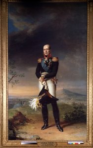 Porträt von Feldmarschall Graf Mikhail Barklay-de-Tolli (1761-1818) von George Dawe