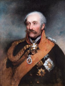 Porträt von Feldmarschall Blücher, preußischer Soldat