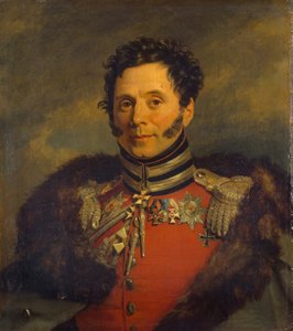 Porträt von General Nikolai Iwanowitsch Depreradovich, vor 1825 von George Dawe