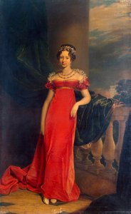 Porträt der Großherzogin Maria Pawlowna von Russland, 1786-1859, 1822 von George Dawe