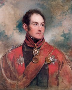 Porträt von Generalleutnant Sir Edward Barnes, britischer Soldat, 1818